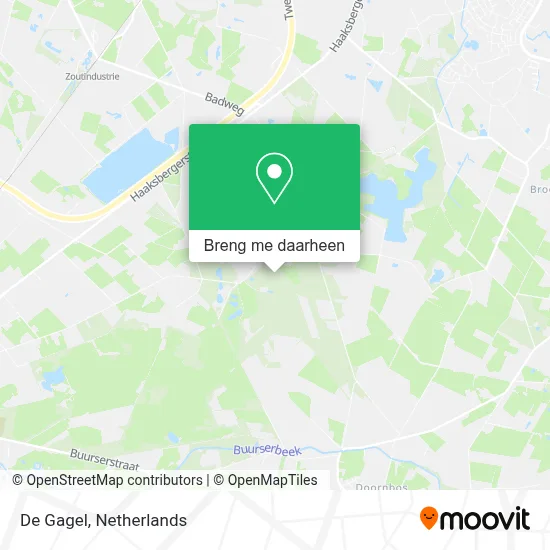 De Gagel kaart