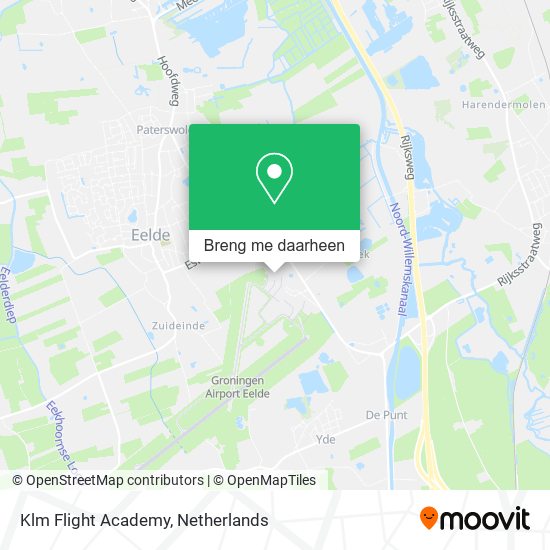 Klm Flight Academy kaart