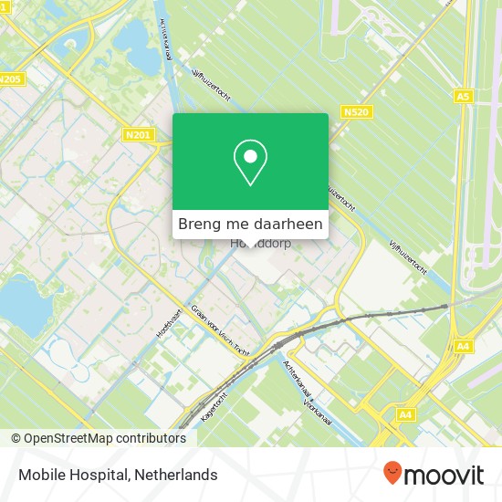 Mobile Hospital kaart