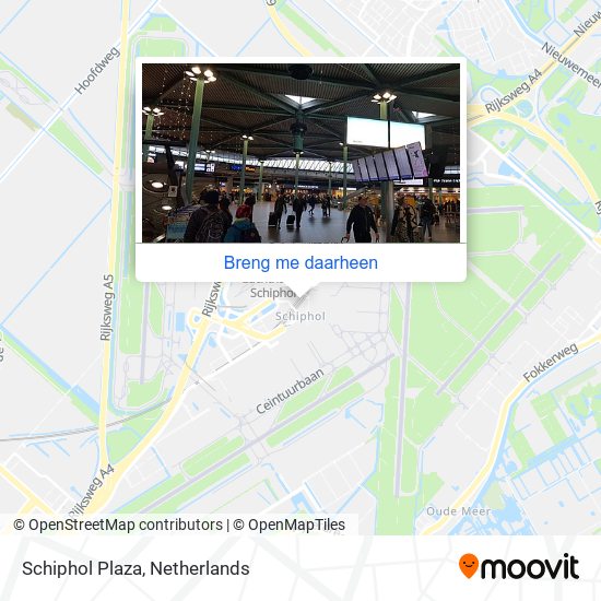 Schiphol Plaza kaart