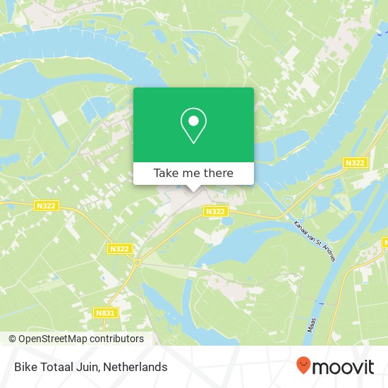 Bike Totaal Juin kaart