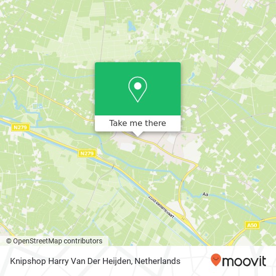 Knipshop Harry Van Der Heijden kaart