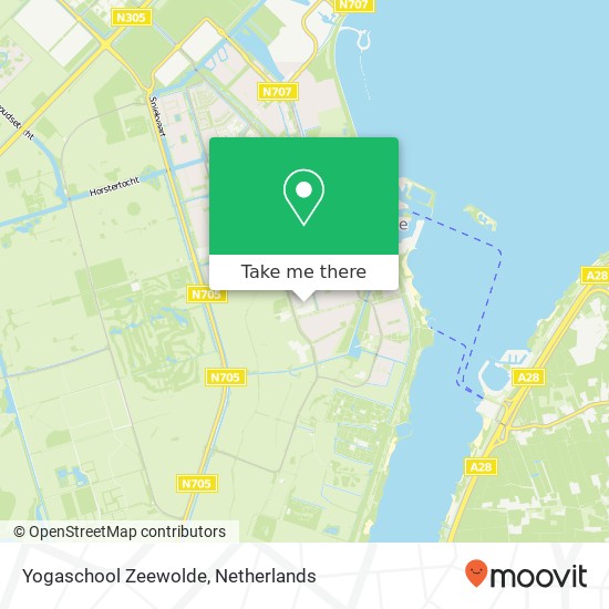 Yogaschool Zeewolde kaart