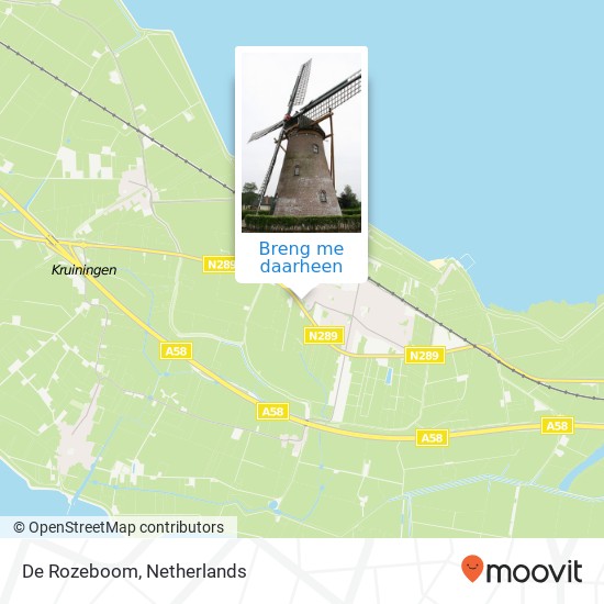 De Rozeboom kaart