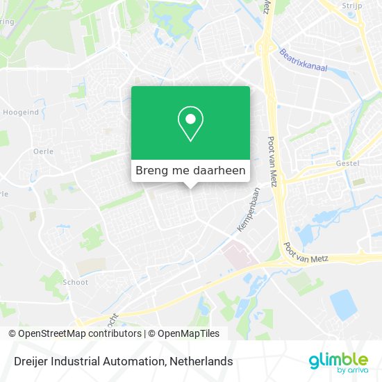 Dreijer Industrial Automation kaart