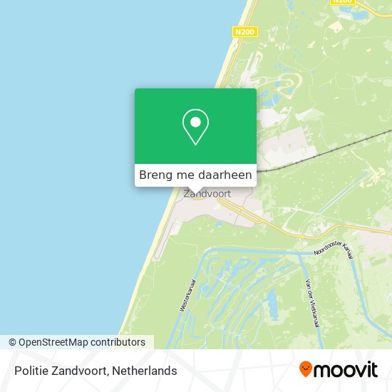 Politie Zandvoort kaart