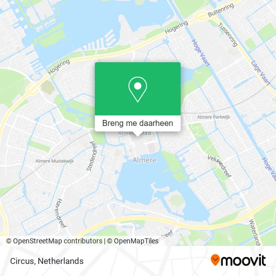 Circus kaart