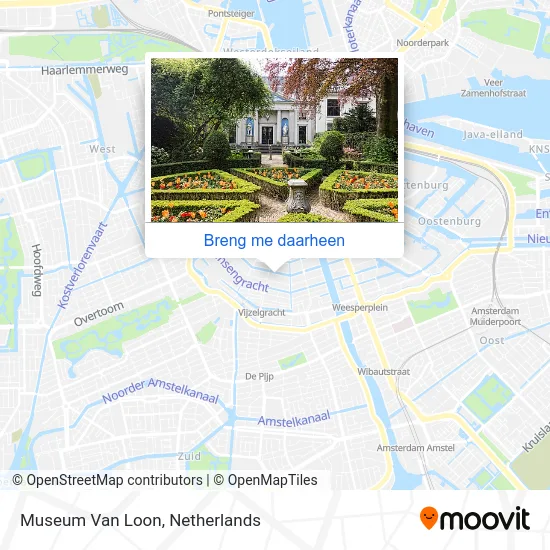 Museum Van Loon kaart