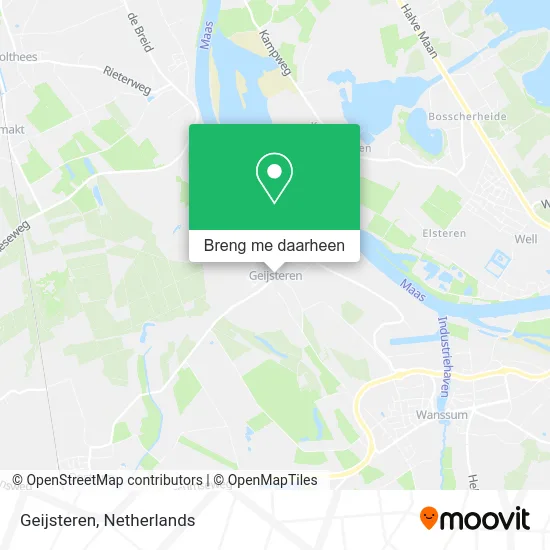 Geijsteren kaart