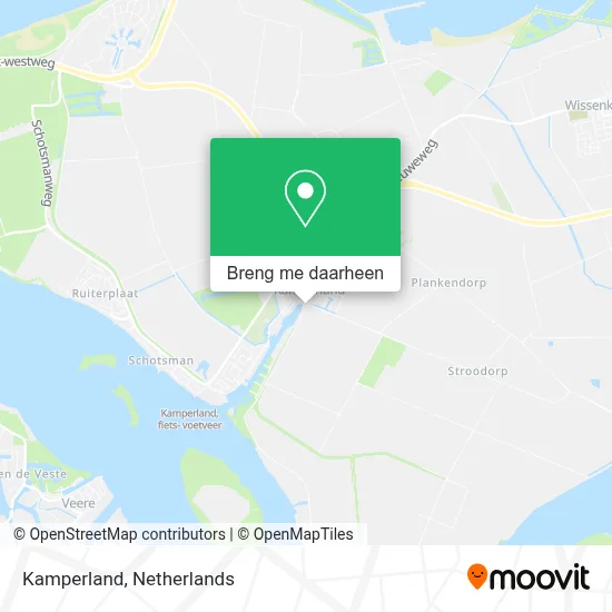Kamperland kaart