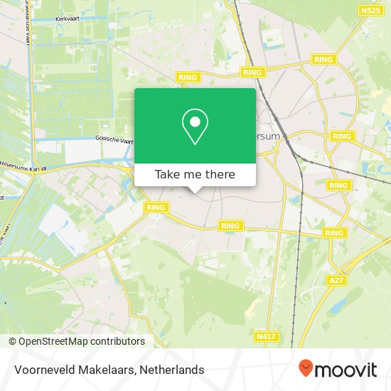 Voorneveld Makelaars kaart