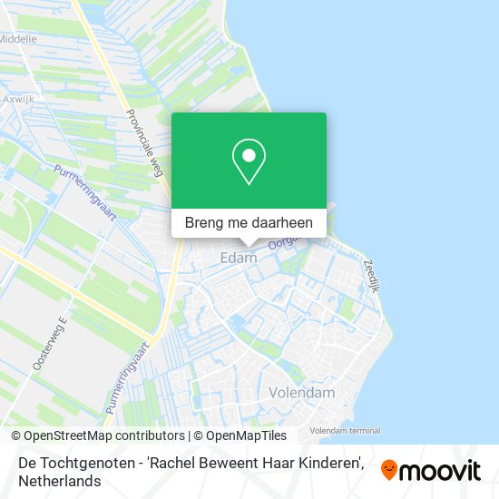 De Tochtgenoten - 'Rachel Beweent Haar Kinderen' kaart