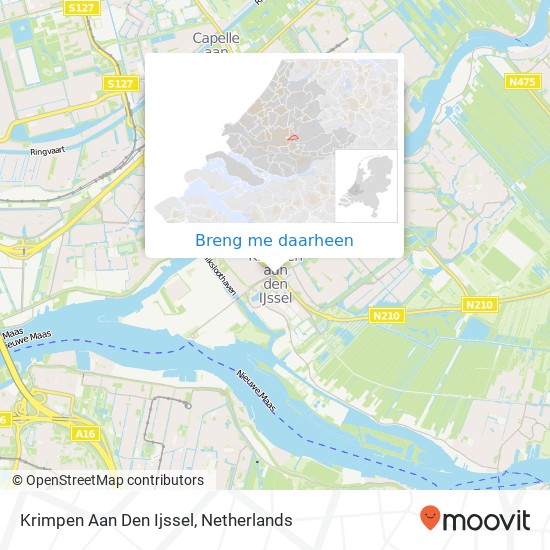 Krimpen Aan Den Ijssel kaart