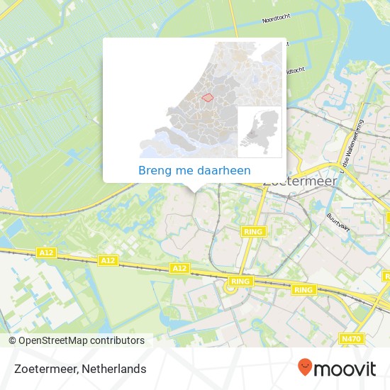 Zoetermeer kaart