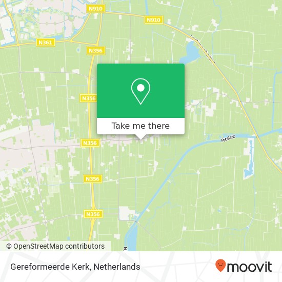 Gereformeerde Kerk kaart