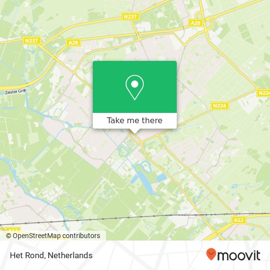 Het Rond kaart