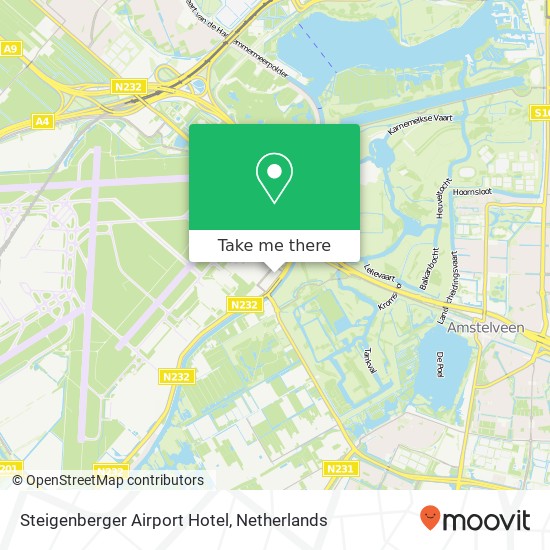 Steigenberger Airport Hotel kaart