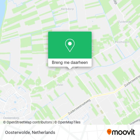 Oosterwolde kaart