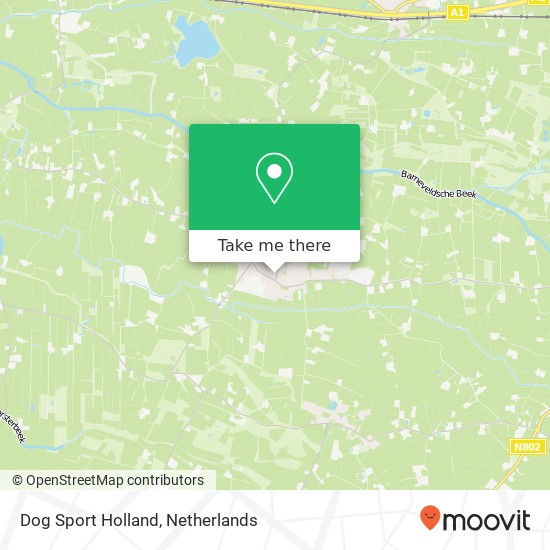 Dog Sport Holland kaart