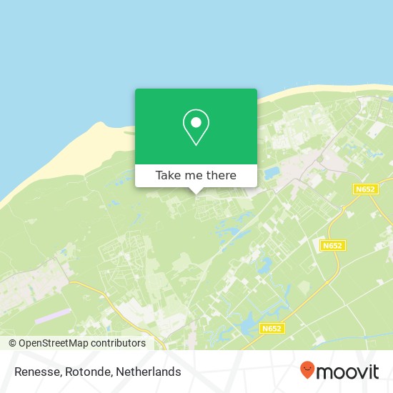 Renesse, Rotonde kaart