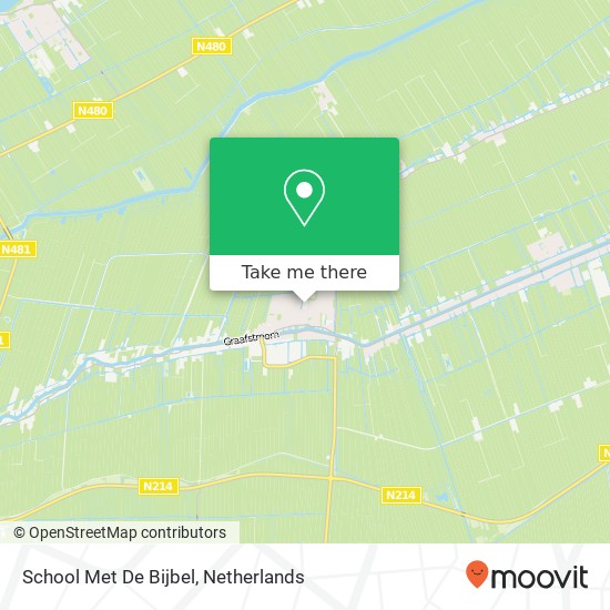 School Met De Bijbel kaart