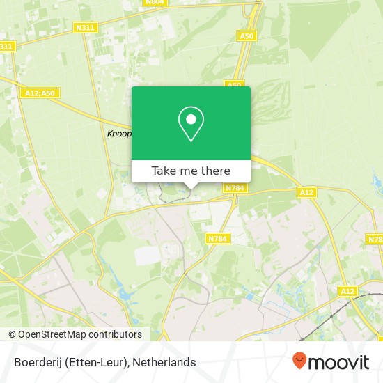 Boerderij (Etten-Leur) kaart