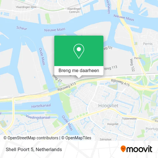 Shell Poort 5 kaart