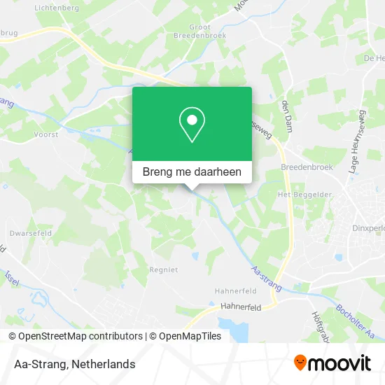 Aa-Strang kaart