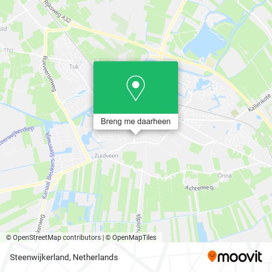 Steenwijkerland kaart