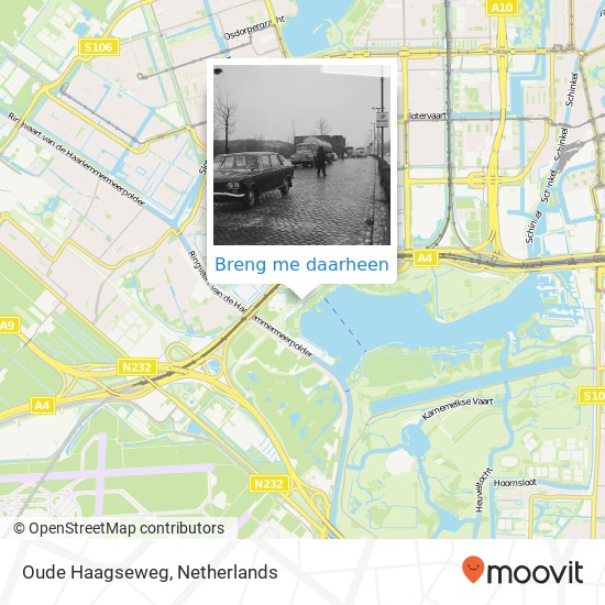 Oude Haagseweg kaart