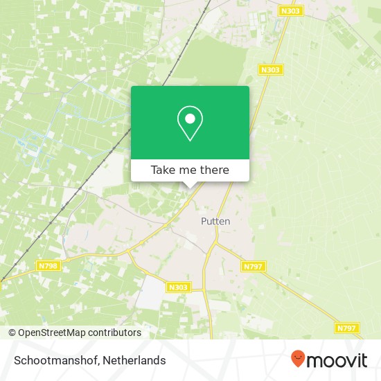 Schootmanshof kaart