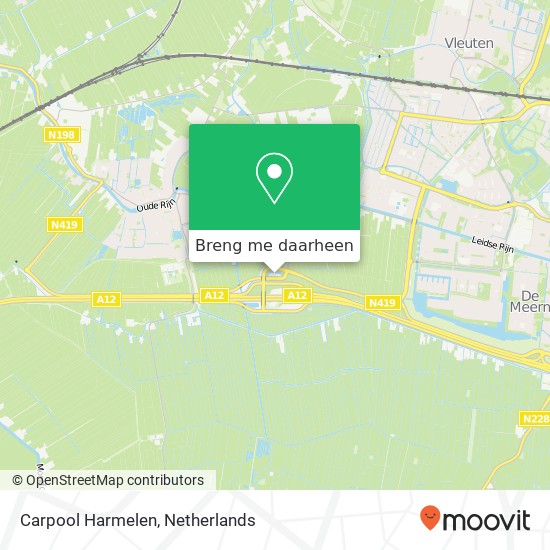 Carpool Harmelen kaart