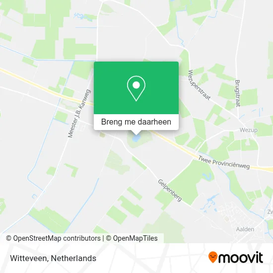 Witteveen kaart