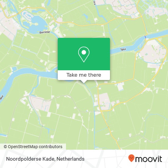 Noordpolderse Kade kaart