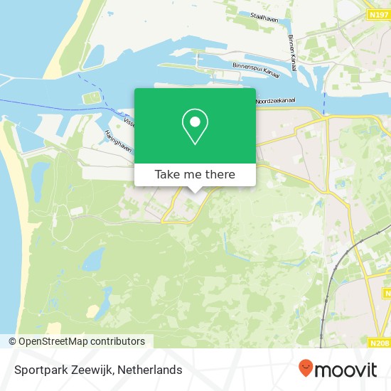 Sportpark Zeewijk kaart