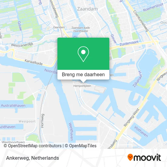 Ankerweg kaart