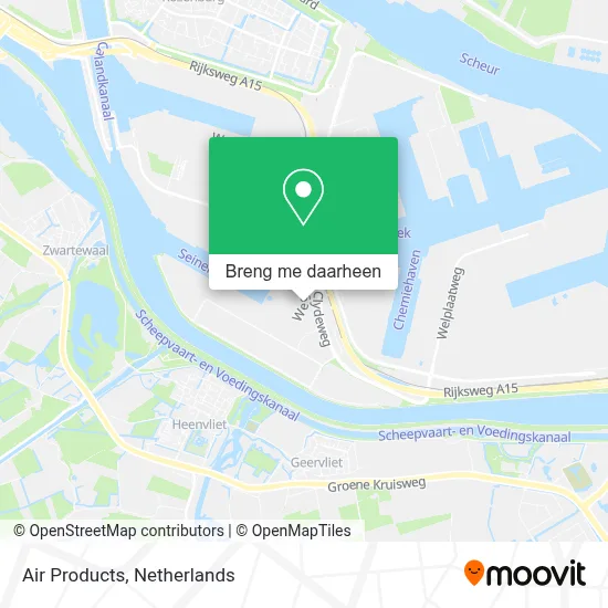 Air Products kaart