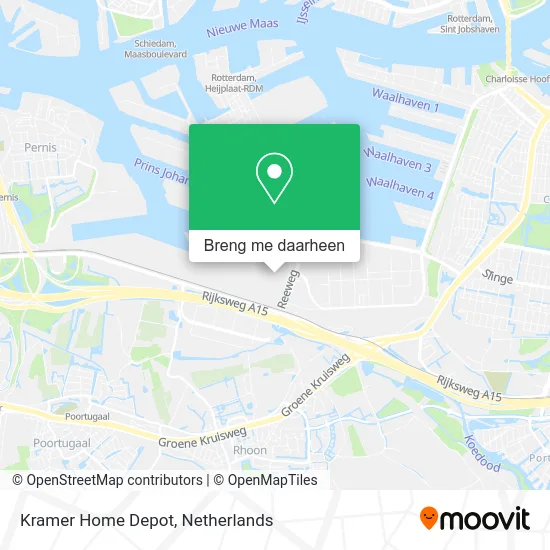 Kramer Home Depot kaart