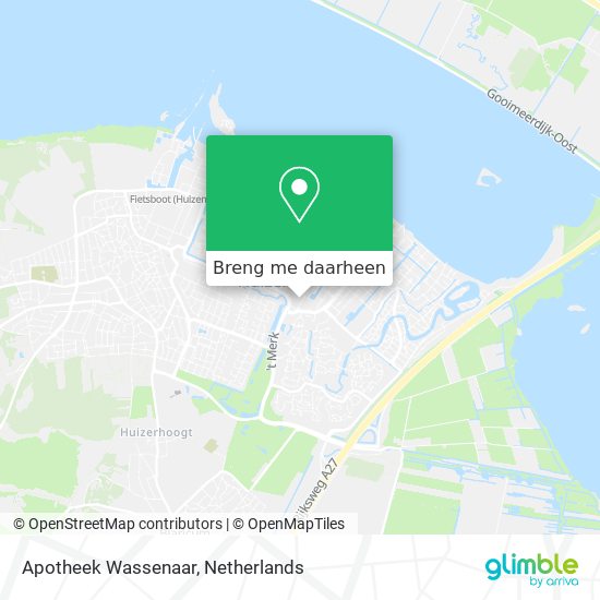 Apotheek Wassenaar kaart