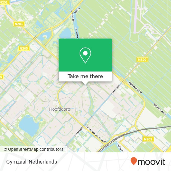 Gymzaal kaart