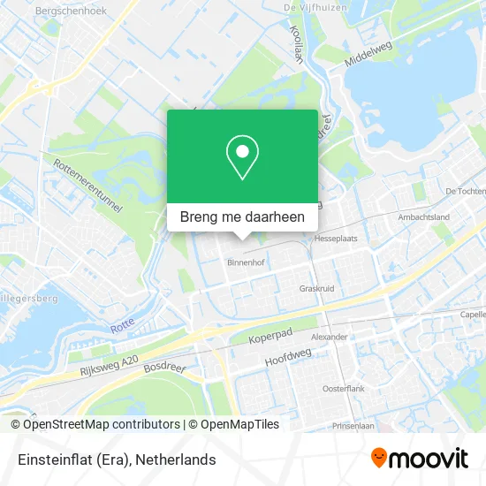 Einsteinflat (Era) kaart