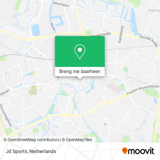 Hoe gaan naar Jd Sports in Breda via Bus of Trein?