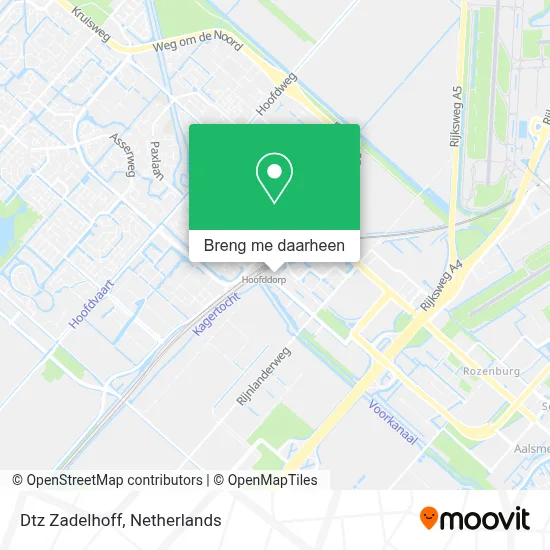 Dtz Zadelhoff kaart