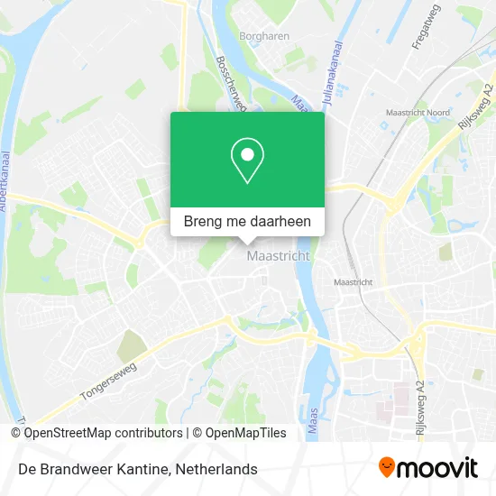 De Brandweer Kantine kaart