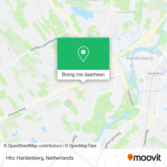 Hhc Hardenberg kaart