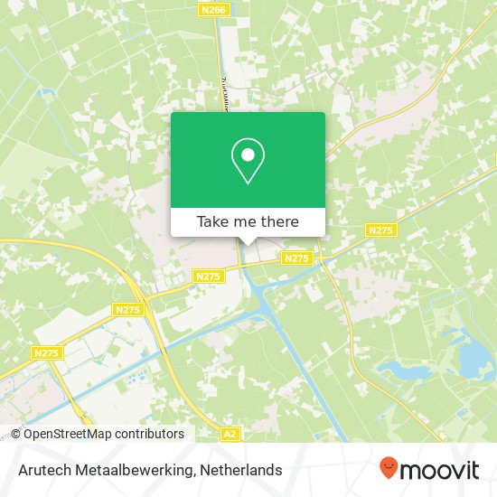 Arutech Metaalbewerking kaart