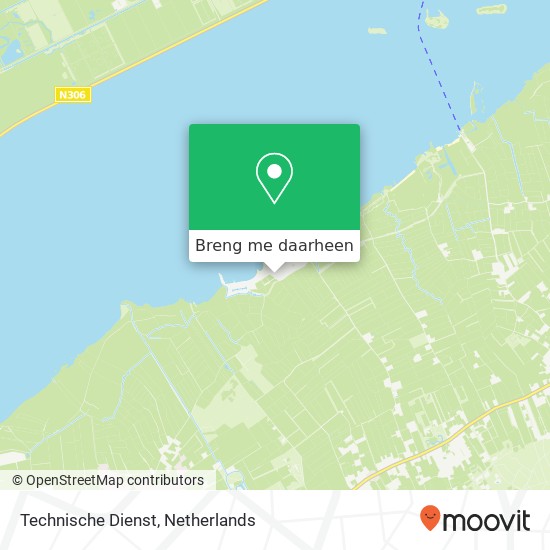 Technische Dienst kaart