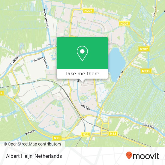 Albert Heijn kaart