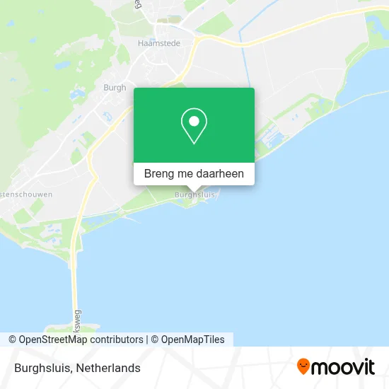 Burghsluis kaart