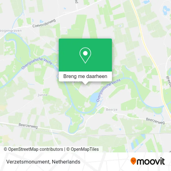 Verzetsmonument kaart